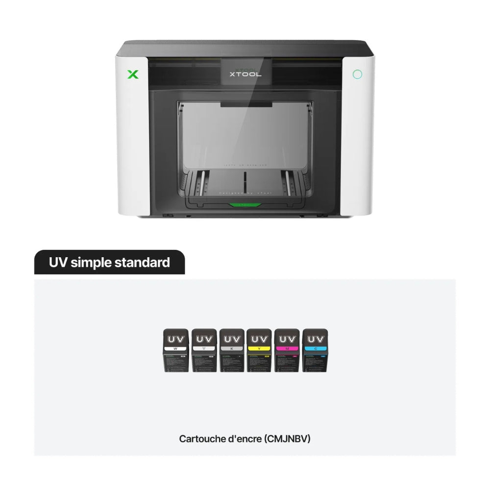 xTool - O1 Omni Printer - UV Simple (Single UV) - Imprimante UV 4-en-1