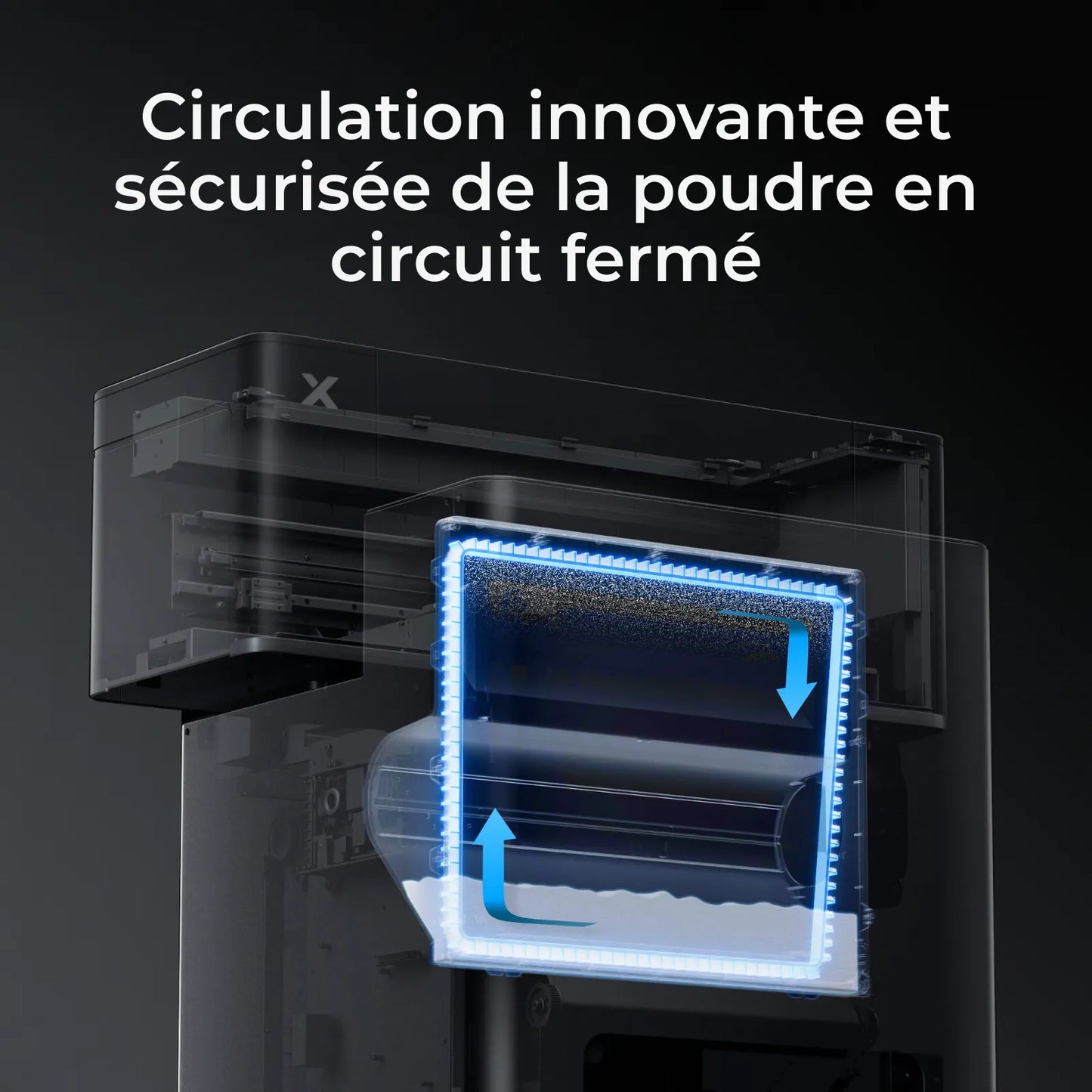 xTool - OS1 Four de séchage DTF par agitation automatique