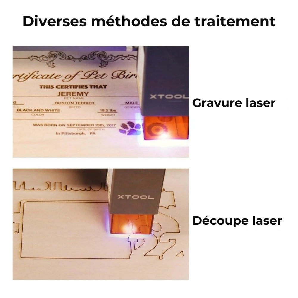 xTool - 30 Plaques Contreplaqué - Tilleul - 30 x 30 cm