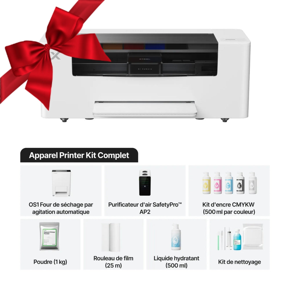 xTool - Apparel Printer Imprimante Textile DTF  - Kit Complet