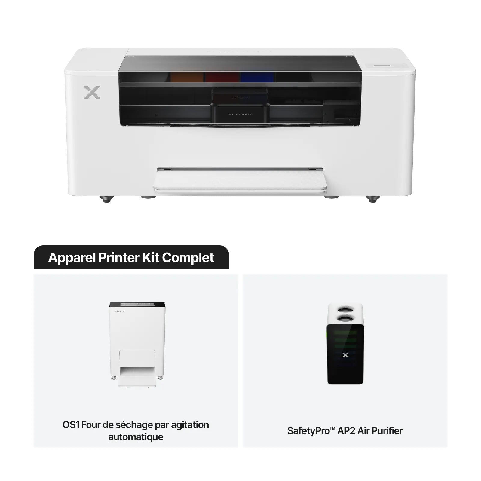 xTool - Apparel Printer Imprimante Textile DTF  - Kit Complet