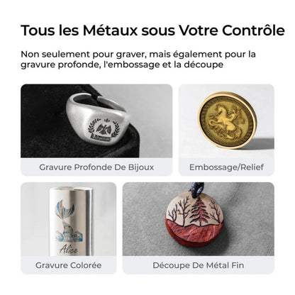 xTool - F1 Ultra - Graveur Laser Fibre et Diode - 20W