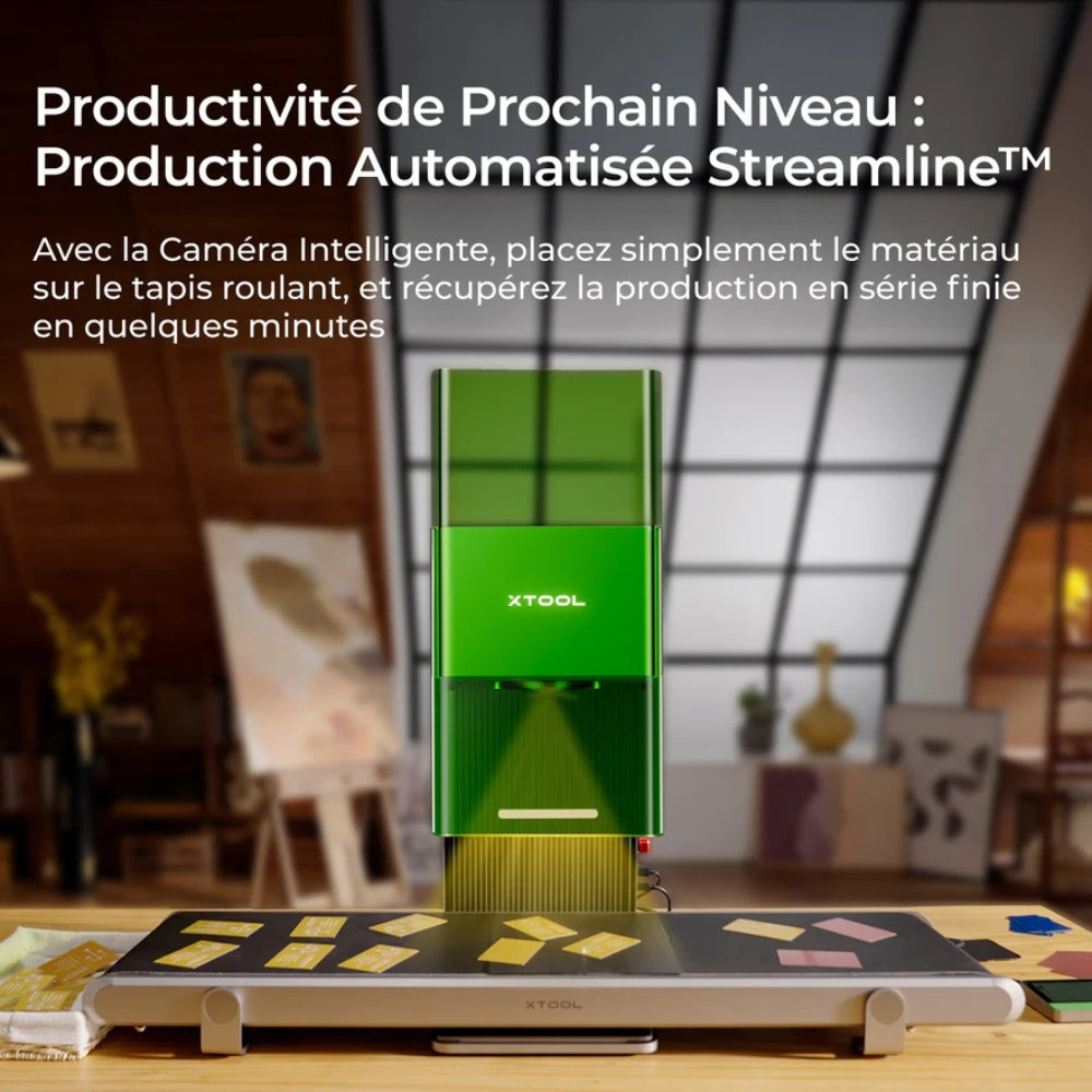 xTool - F1 Ultra - Graveur Laser Fibre et Diode - 20W