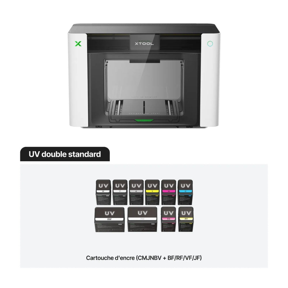 xTool - O1 Omni Printer - UV Double Standard (Dual UV) - Imprimante UV 4-en-1