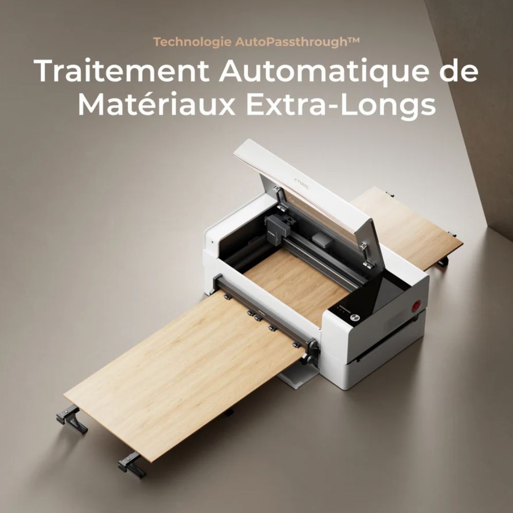 xTool - P2S  - Découpeur Laser CO2 de Bureau Polyvalent et Intelligent - 55W