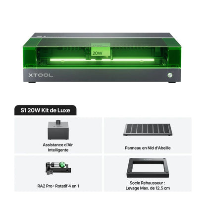 xTool - S1 20W - Kit  de Luxe (Copie)